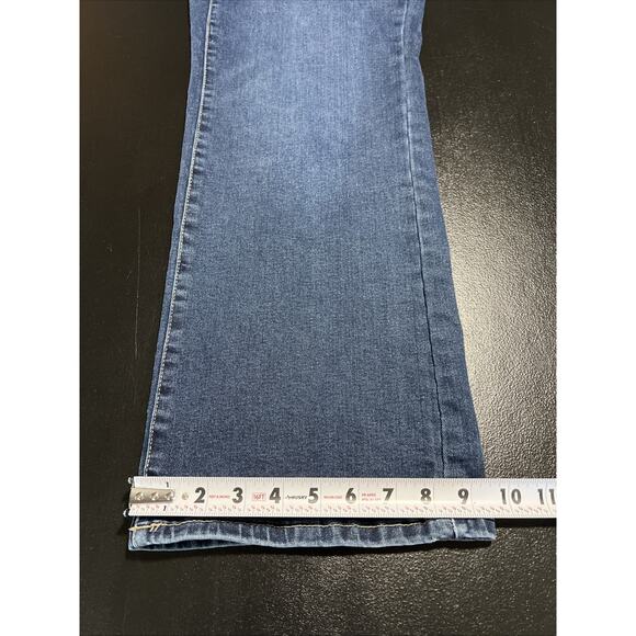 Sonoma Jeans Women's 16W Blue Mid Rise Bootcut Medium Wash Stretch Denim - Picture 10 of 10